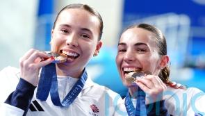 Father of diver ‘incredibly proud’ after pair secure first Paris medal