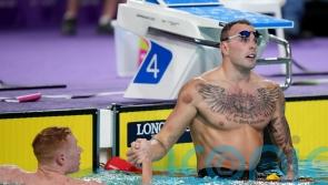 Why do swimmers have circular marks on their bodies?