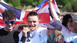 William and Kate congratulate athletes on first gold medals for Team GB in Paris