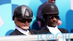 Snoop Dogg gone full-kit equestrian as he watches dressage at Paris Olympics