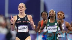 Gold medal favourite Keely Hodgkinson cruises through to 800 metres final