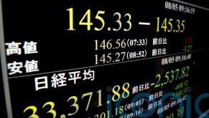 Japan’s Nikkei 225 index plunges as world markets react to US economy fears