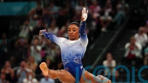 Simone Biles signs off in Paris with floor silver to add to her three golds