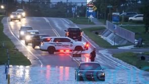 Tropical Storm Debby hits Florida with floods and threat of record rain
