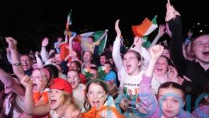 Dublin park erupts with pride as local hero Kellie Harrington wins boxing gold