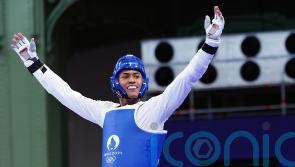 Caden Cunningham topples world champion to reach Olympic final