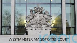 Two men deny assaulting police officers during Whitehall disorder