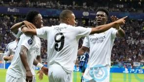 Kylian Mbappe scores on debut as Real Madrid beat Atalanta to win Super Cup