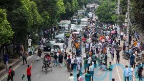 Protesters attack supporters of ousted PM Sheikh Hasina in Bangladesh