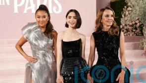 Lily Collins, Ashley Park and co-stars channel understated French chic at the Emily In Paris premiere