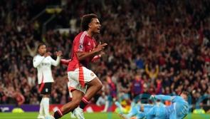 Substitute Joshua Zirkzee scores late debut winner as Man Utd see off Fulham