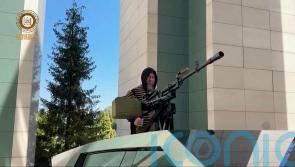 Chechen warlord, seen in machine-gun mounted Cybertruck, invites Musk to Russia