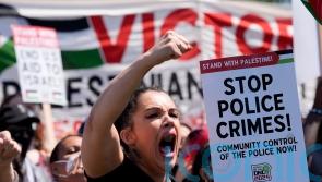 Thousands of Gaza protesters descend on Chicago for Democratic convention