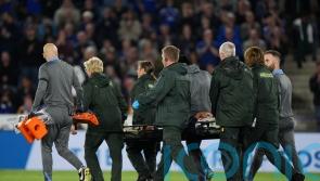 Rodrigo Bentancur ‘conscious and communicating’ after incident in Leicester game