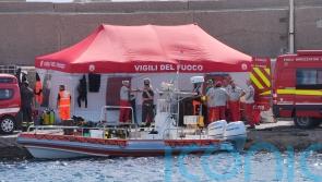 More inspections of sunken yacht carried out as hunt goes on for six feared dead