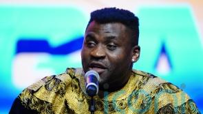 Francis Ngannou says resuming fight career ‘best way of honouring’ his son