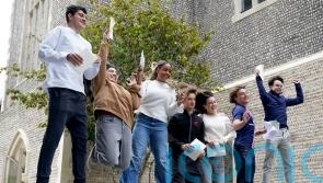 Top GCSE grades fall but remain above pre-pandemic levels