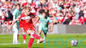 Tommy Conway’s late penalty snatches Middlesbrough a point against Portsmouth