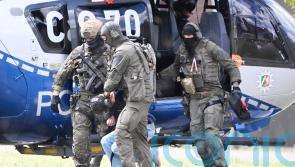Man held on suspicion of murder after German festival knife attack