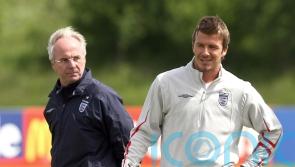 Ex-England skipper David Beckham remembers ‘true gentleman’ Sven-Goran Eriksson