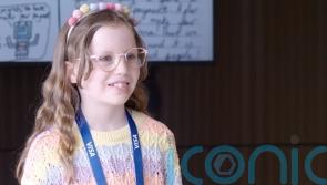 Young inventor of accessible device pitches idea to Paralympian Ellie Challis