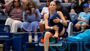 Karolina Pliskova retires hurt to send Jasmine Paolini through at US Open