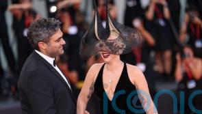 Lady Gaga and fiance Michael Polansky make red carpet debut in Venice