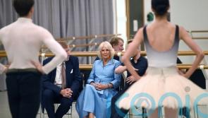 Queen jokes dancers ‘showed her up’ during visit to the English National Ballet