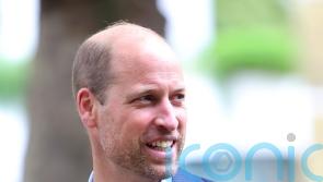 William’s new beard on display during visit to homelessness exhibition