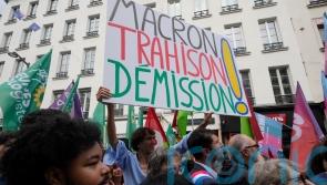Protesters rally in France against Barnier’s appointment as prime minister