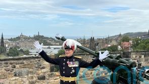 General goes ‘out with a bang’ as he steps down as Governor of Edinburgh Castle
