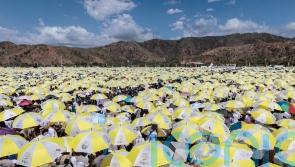 Nearly half East Timor population attend Pope Francis’s seaside Mass