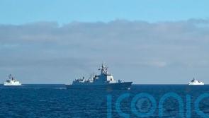 Russia begins massive naval drills together with China