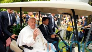 Pope lands in Singapore following visit to East Timor