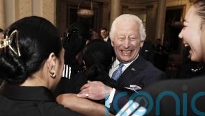 Charles thanks New Zealand women’s rugby team players for ‘very healing’ hug