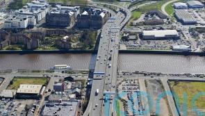 Five vehicles involved in rush-hour crash on M8