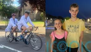Dad to cycle nearly 1,000 miles on tandem bike in lab coat to fund research into treatment for kids’ ultra-rare disease