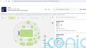 Oasis ballot tickets listed on reselling websites for thousands of pounds