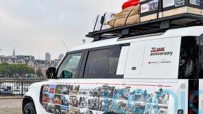 Land Rover Defender converted into ‘UK’s smallest museum’ to celebrate Red Cross