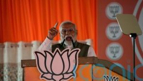 Modi visits Indian-controlled Kashmir on election campaign amid massive security