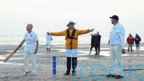 In Pictures: Cricketers all at sea as they battle against sands of time