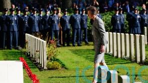 Anne lays wreath and meets veterans at Battle of Arnhem commemorative event