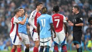 Premier League title rivals Man City and Arsenal serve up thriller – key moments