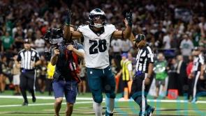 Saquon Barkley stars late on as Philadelphia Eagles beat New Orleans Saints