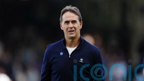 West Ham boss Julen Lopetegui injures calf in frustration during Liverpool loss