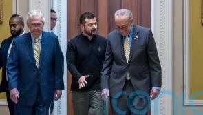 Zelensky visits Washington as election year divide grows over Ukraine war