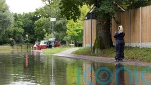 Parts of England lashed by heavy rain and flooding overnight