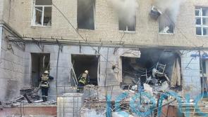 Russian attack on Ukrainian medical centre leaves nine dead