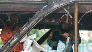 More than 20 feared dead after school bus catches fire in Thailand – officials