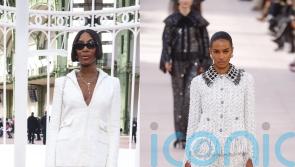 Naomi Campbell dons Chanel’s new boyish style on the front row